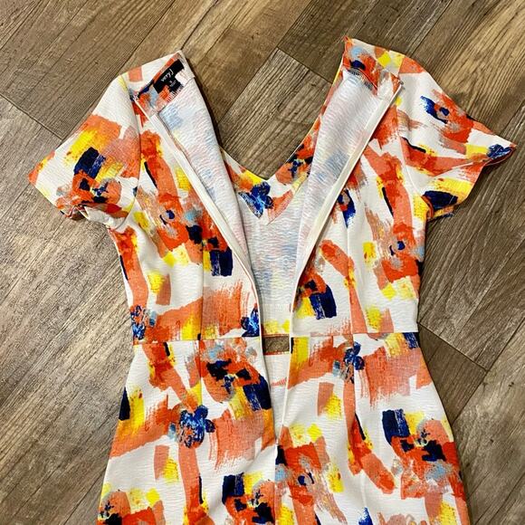 NEW Very J Cutout Abstract Mini Dress Size Small - Picture 8 of 12